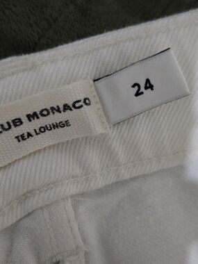 Club Monaco White Jeans - Size 24